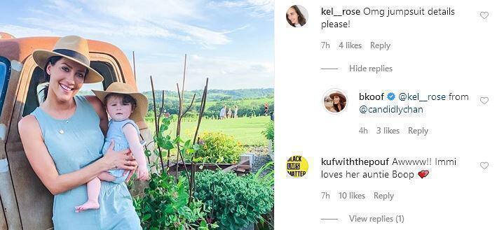 Becca Kufrin - Instagram post | lounge style