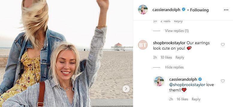 Cassie Randolph - Instagram post | Gap style
