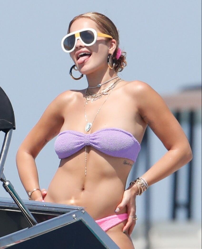 Rita Ora - Ibiza, Spain | fine jewelry style