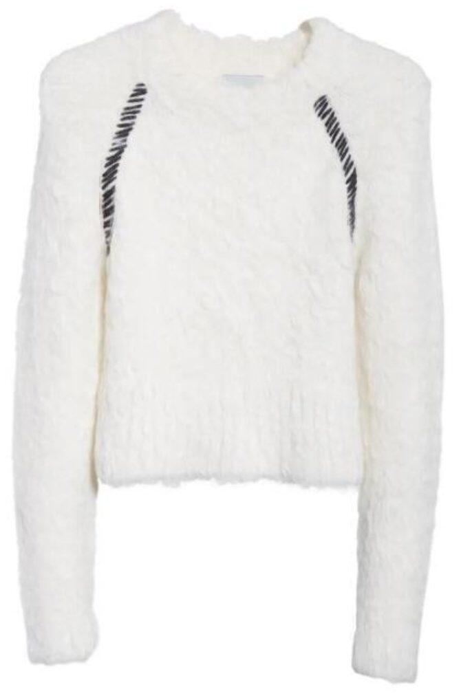 Recline Alpaca Sweater (Ivory) | style