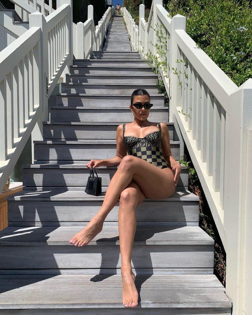 Kourtney Kardashian - Instagram post | Vanessa Hudgens style