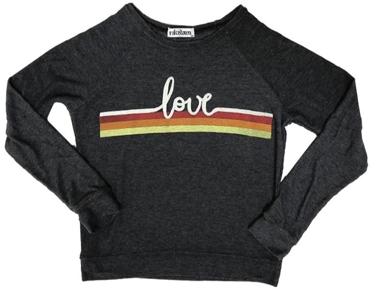 Love Sweatshirt (Charcoal) | style