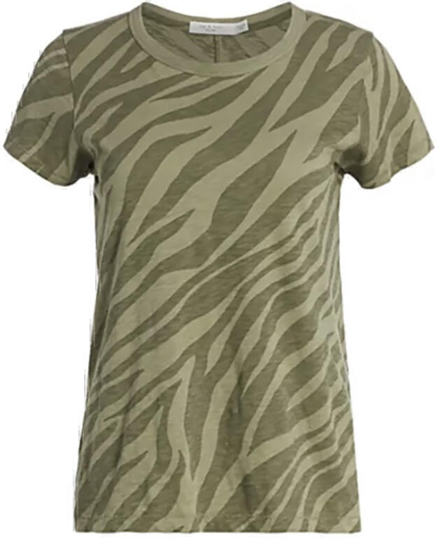 All Over Zebra Tee (Army Multi) | style