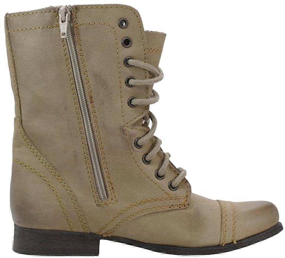stevemadden troopacombatboots stone brown