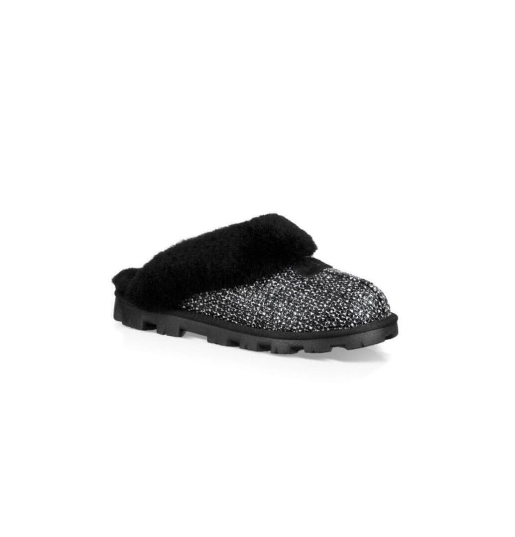 Coquette Sandals (Black Tweed) | style