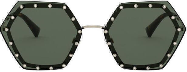 Sunglasses (Black/ Green, VA2035) | style