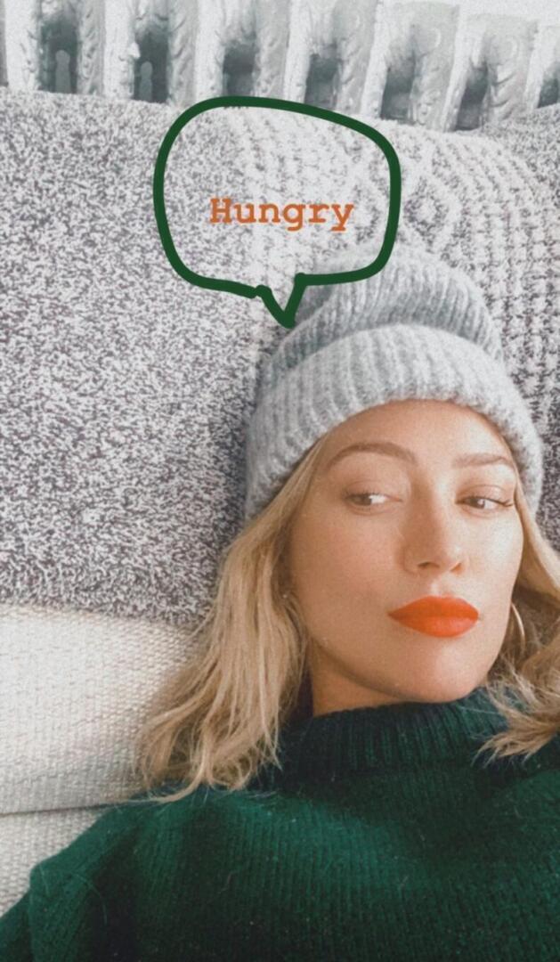 Hilary Duff - Instagram story | Kelley Flanagan style