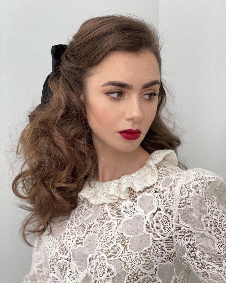 Lily Collins - Instagram post | Lily Collins style