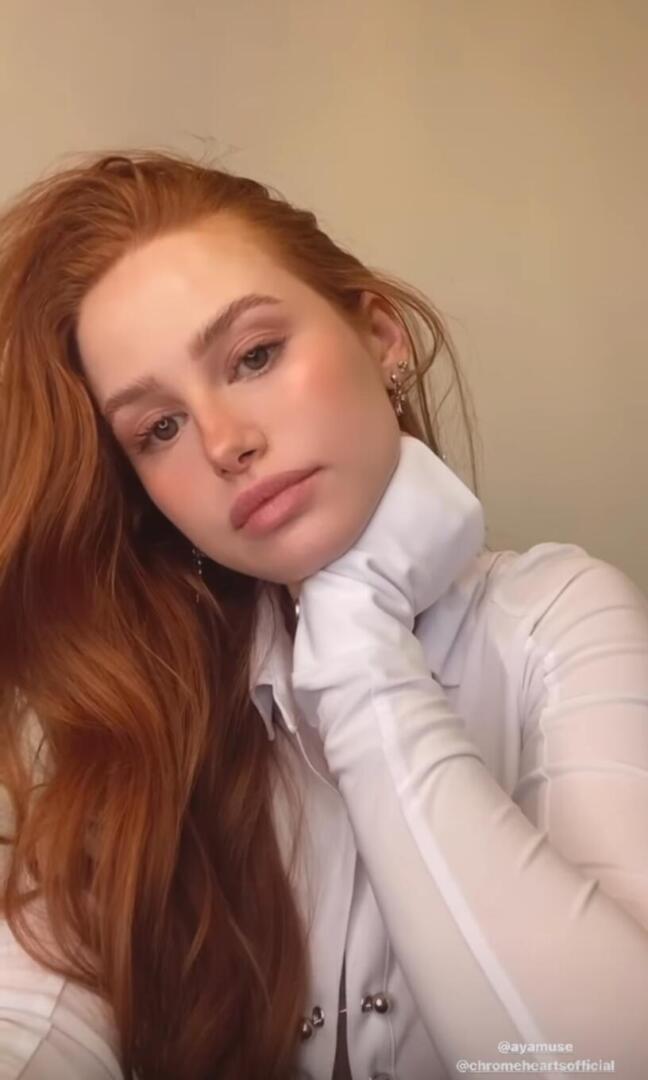 Madelaine Petsch Instagram Story April 18, 2020 – Star Style