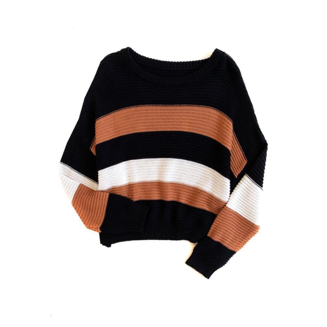 You Know I Adore You Sweater (Striped) | style