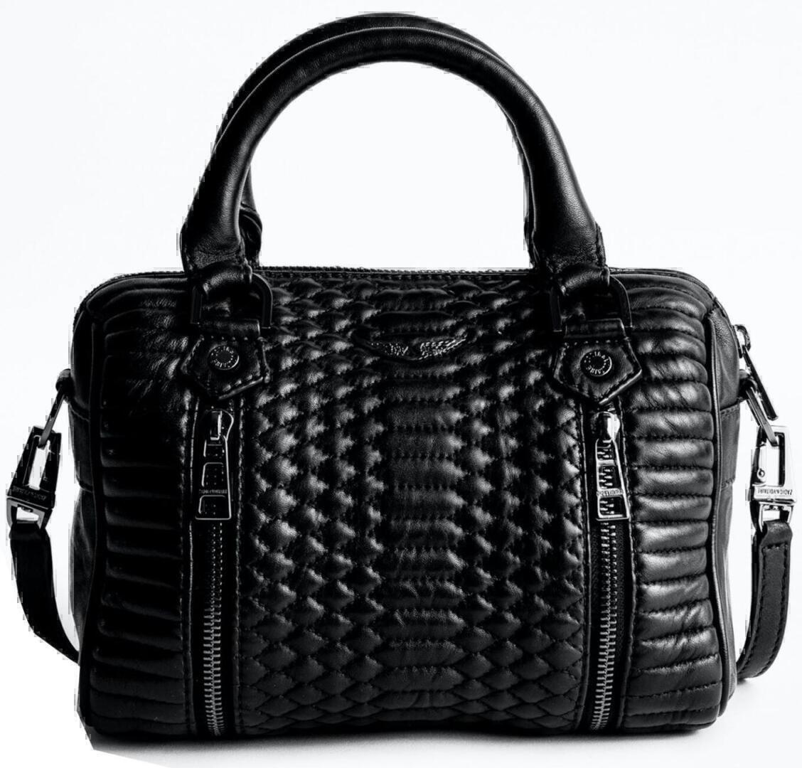 Sunny Bag (Black Croc, XS) | style