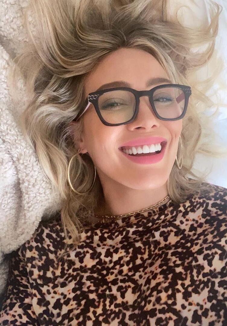 Hilary Duff - Instagram post | Becca Kufrin style