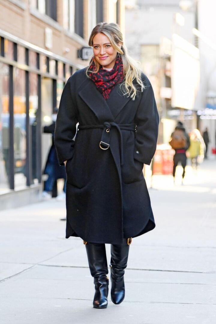 Hilary Duff - New York, NY | On set of 'Younger' | Christina Hall style