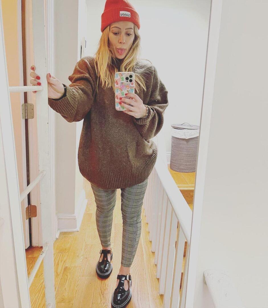 Hilary Duff - Instagram post | Morgan Stewart style