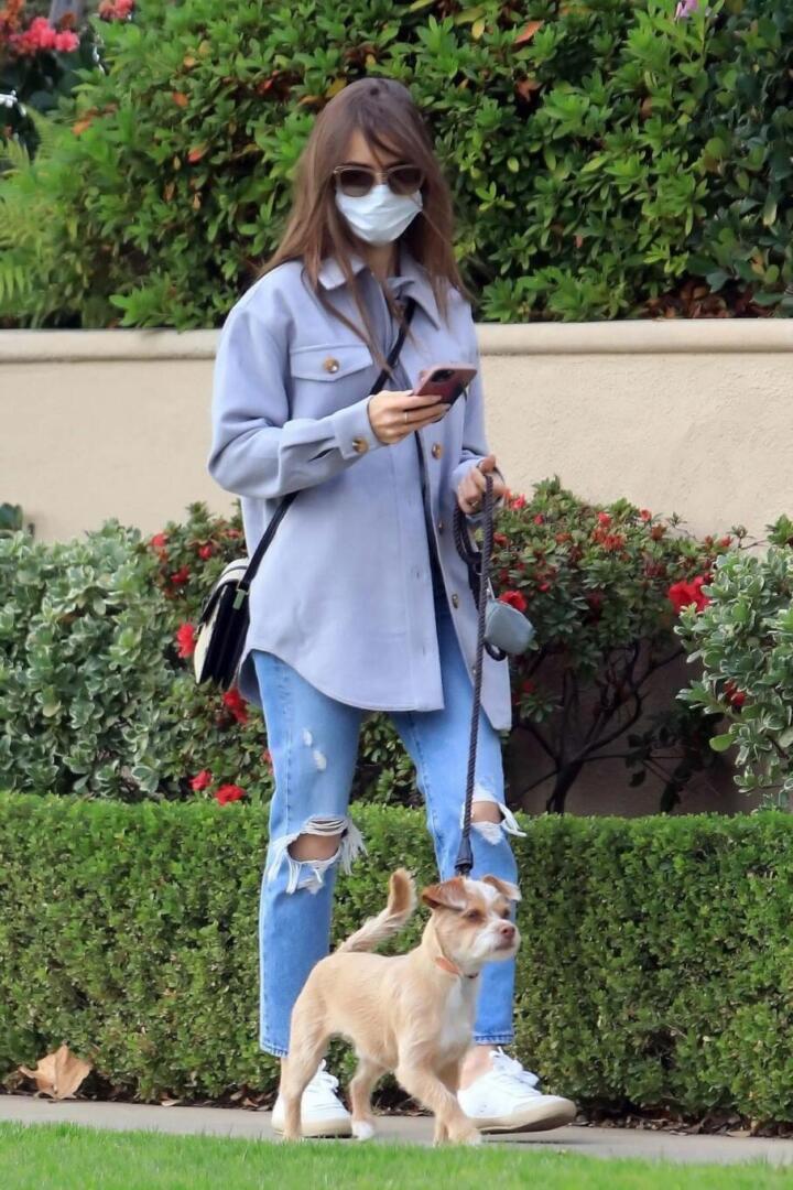 Lily Collins - Los Angeles, CA | Sofia Richie style