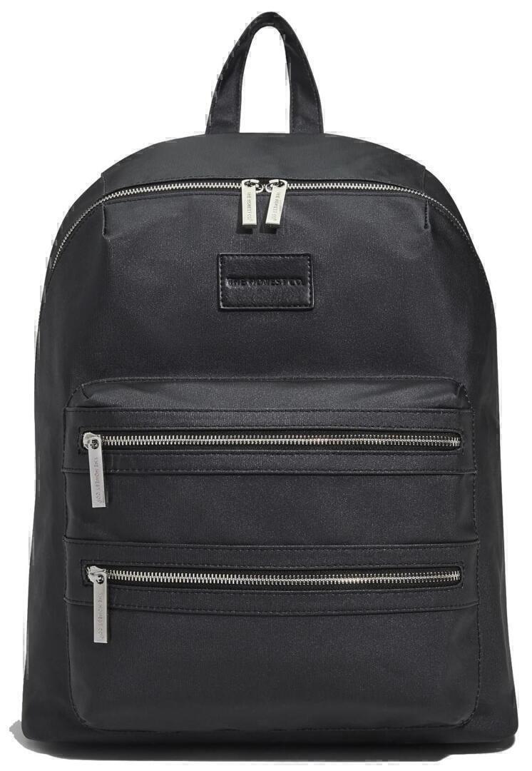 Canvas City Backpack (Black Nylon Silver) | style