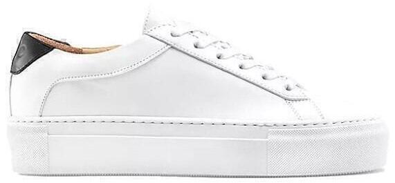 Bianco Platform Sneakers (White) | style