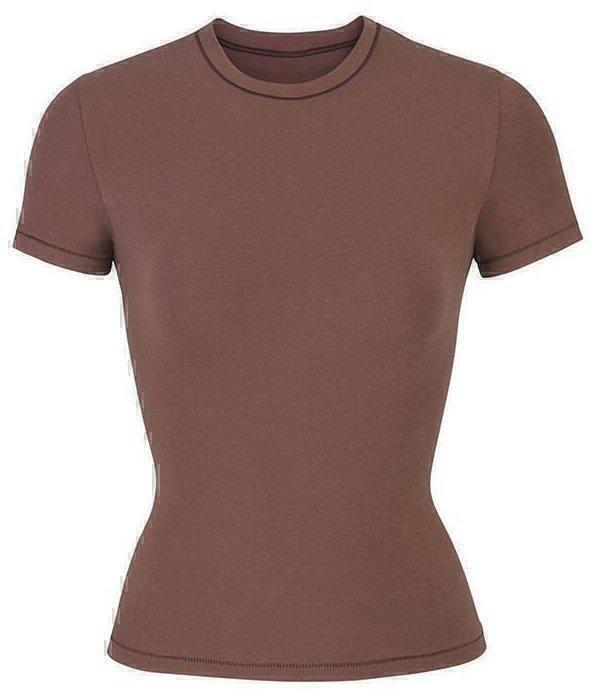 Cotton Jersey T-shirt (Garnet) | style