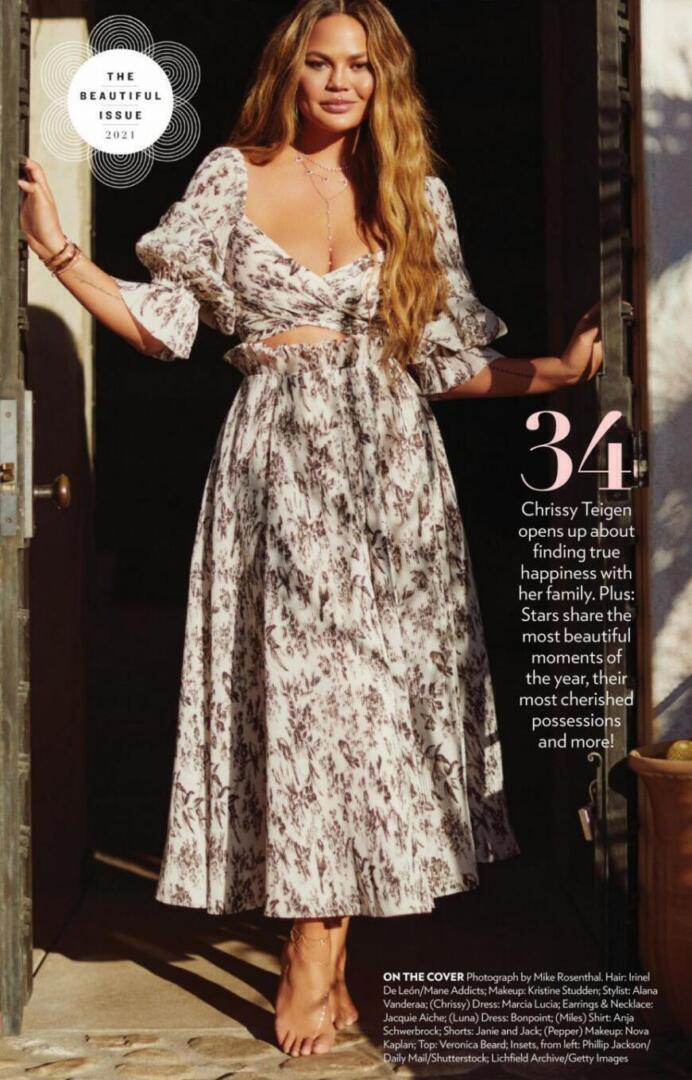 Chrissy Teigen - People Magazine | April 2021 | Chrissy Teigen style
