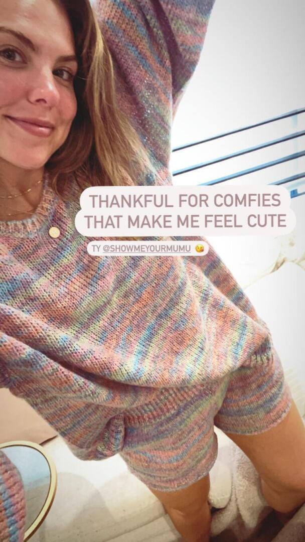 Hannah Brown - Instagram story | Miranda Kerr style