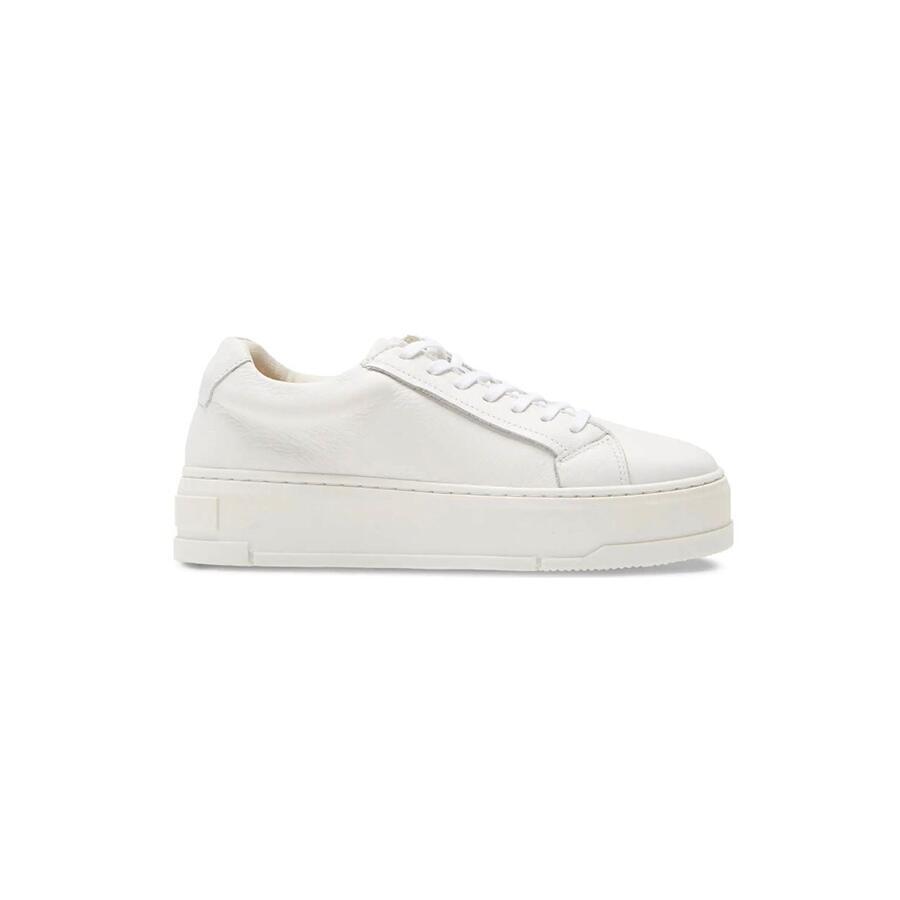 Judy Platform Sneakers (White Leather) | style