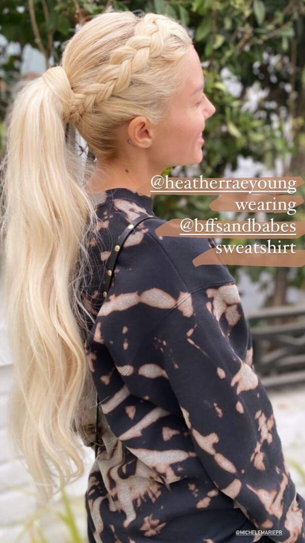 Heather Rae Young - Instagram story | Heather Rae El Moussa style