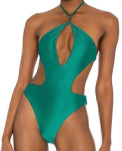 Carangi One Piece Swimsuit (Green) | style