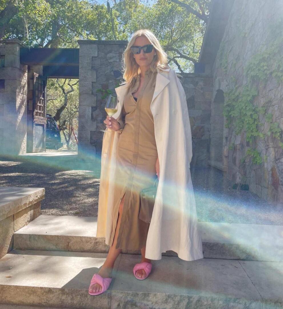 Morgan Stewart - Instagram post | Miranda Kerr style