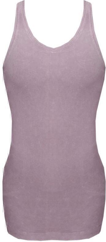 Cool Racerback II Tank (Washed Frosted Mulberry) | style