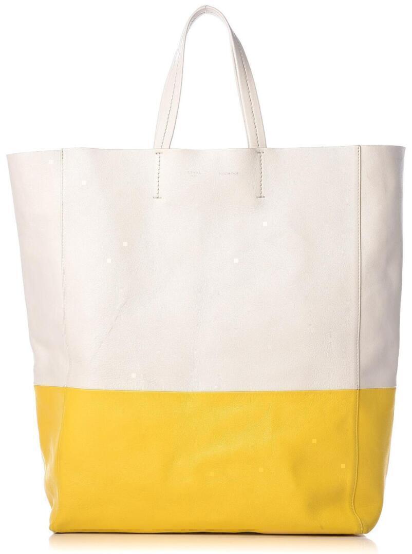 Bi-Cabas Tote (Beige Yellow) | style
