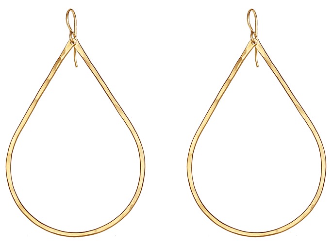 Oval Earrings (Gold) | style