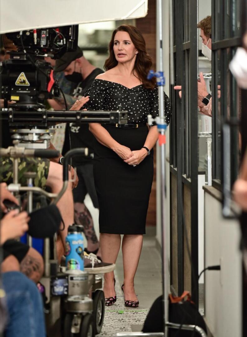 Kristin Davis - New York, NY | Filming And Just Like That | Mary Fitzgerald style