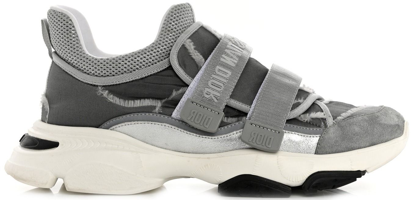 D-Wander Sneakers (Gray Stone Oblique) | style