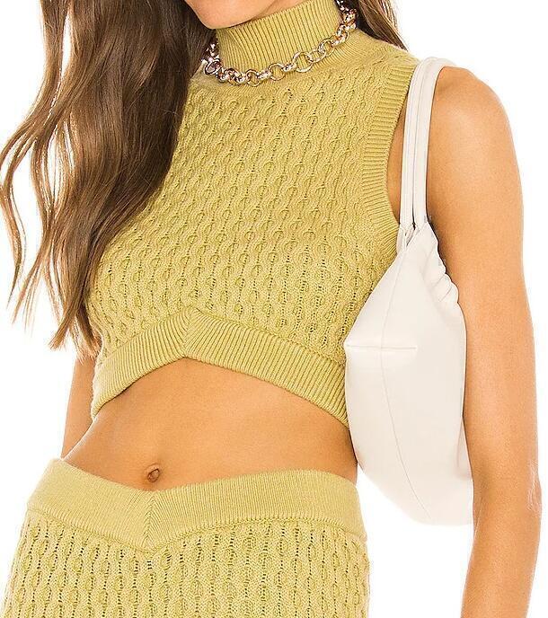 Billie Top (Green Knit) | style