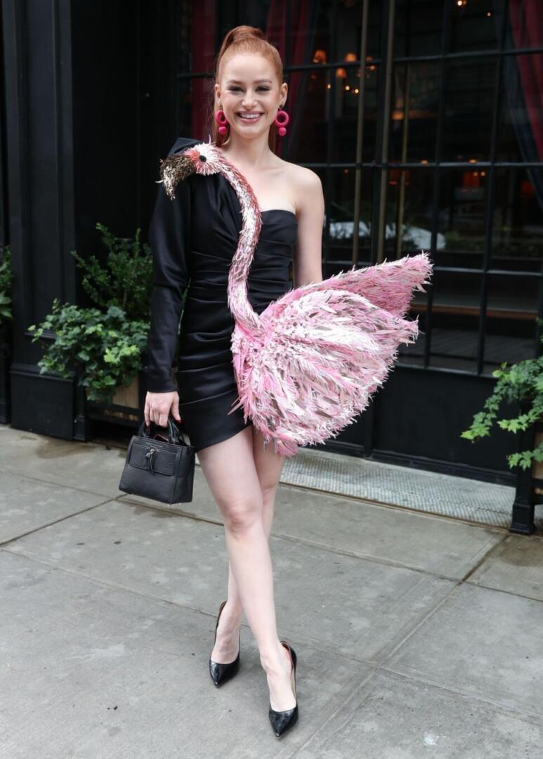 Madelaine Petsch - New York, NY | Moschino Fashion Show | Madelaine Petsch style