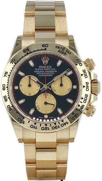 Cosmograph Daytona Watch (Gold/Black) | style