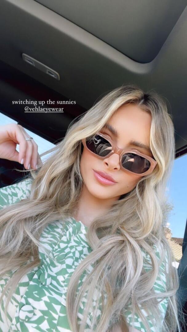 Amanda Stanton - Instagram story | Kourtney Kardashian style