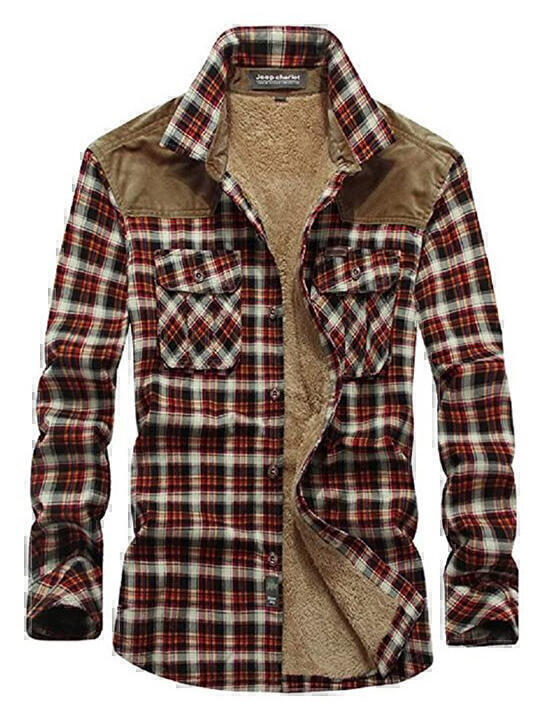 Hunter Shirt (Cranberry Cobalt Check) | style