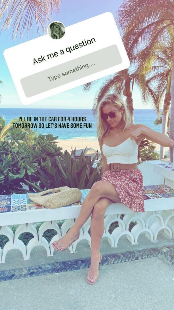 Kristin Cavallari - Instagram story | Olivia Culpo style