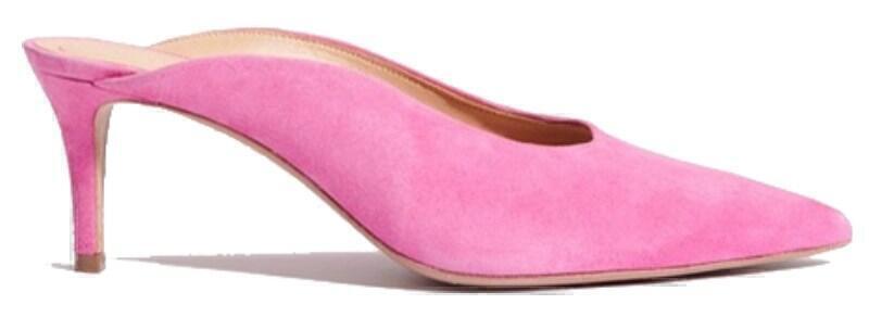 Taran Mules (Pink Suede) | style