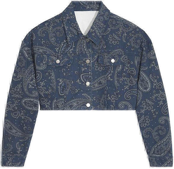 Demi Jacket Set (Blue Wash) | style