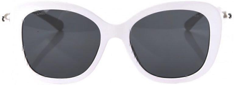 Square Pearl Sunglasses (White) | style