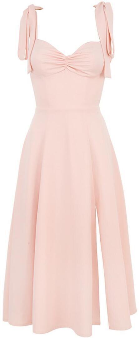 Alicia Dress (Blush Pink) | style