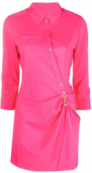 Puffer Jacket (Pink Asymmetric) | style