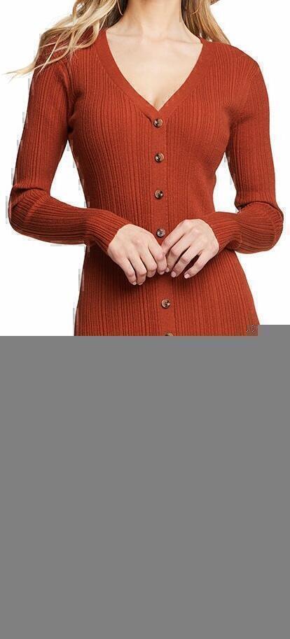 Blakely Midi Dress (Rust) | style