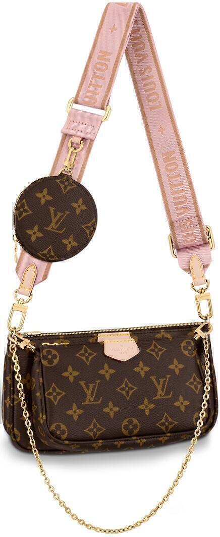 Pochette Bag (Monogram Brown Light Pink) | style
