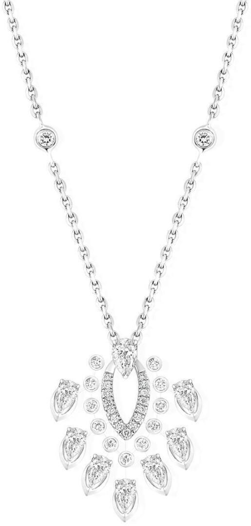 Desert Bloom Necklace (White Gold) | style