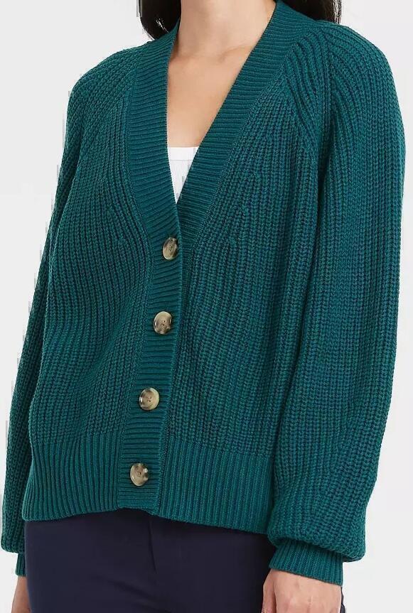 anewday cardigan teal
