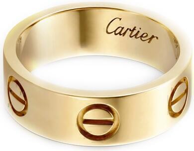 cartier lovering yellowgold