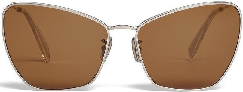Butterfly Sunglasses (Silver/Brown) | style